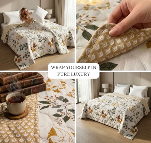 HOMEKART Ultrasonic Quilted AC Comforter