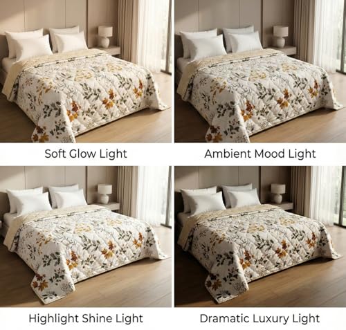 HOMEKART Ultrasonic Quilted AC Comforter