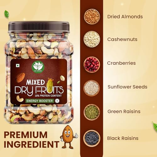 Go Vegan Healthy Nutmix 500gm