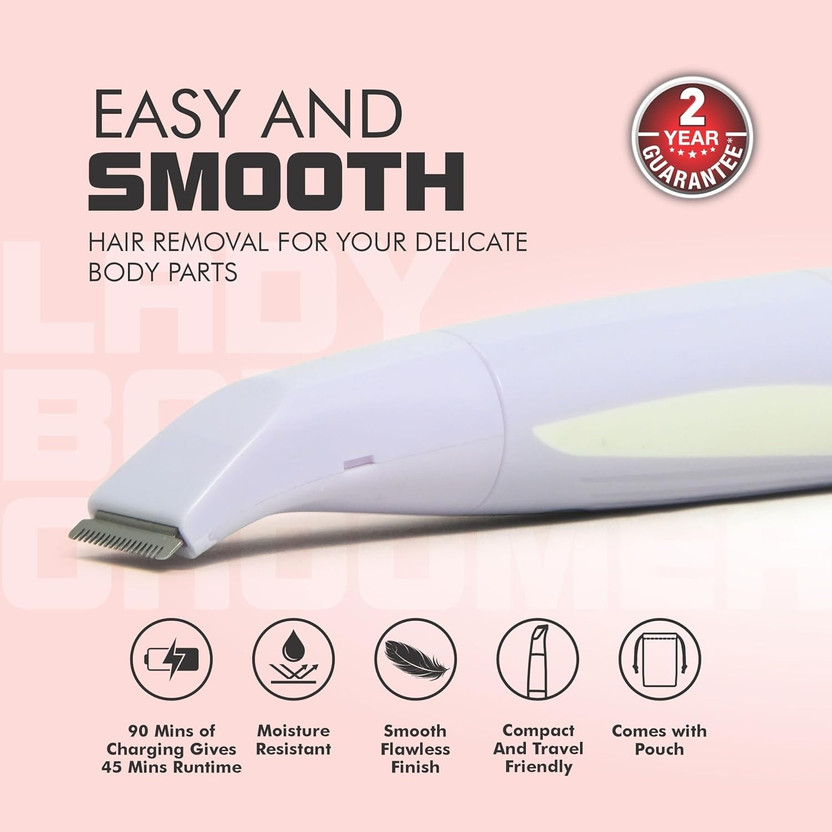 HAVELLS 5001 Trimmer 24 min Runtime 5 Length Settings (White) - Image 2