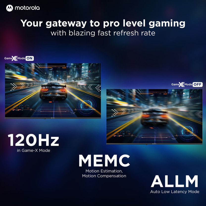 MOTOROLA 139.7 cm QLED Ultra