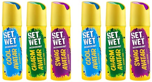 SET WET Deodorant Spray Perfume