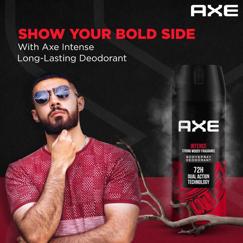 AXE intense Body Spray - For Men (215 ml, Pack of 2) - Image 4