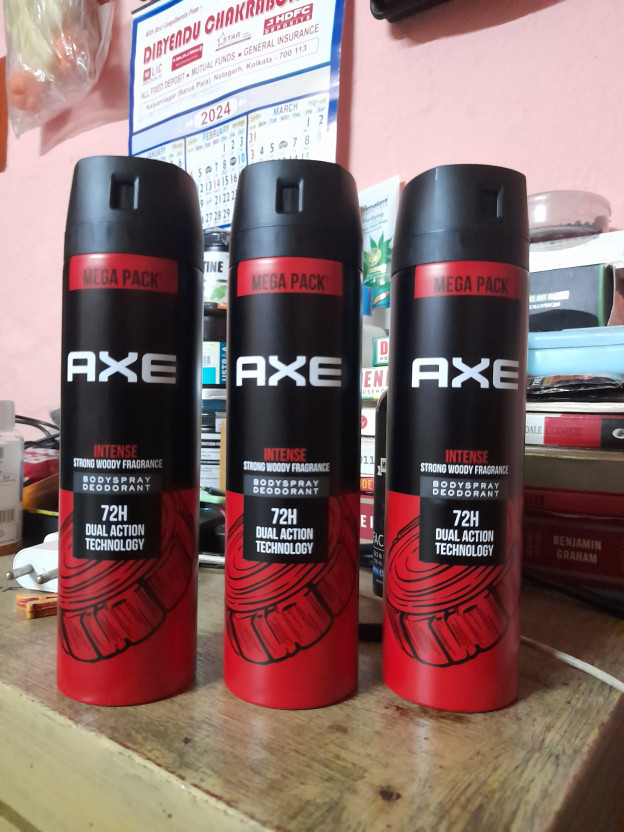 AXE intense Body Spray - For Men (215 ml, Pack of 2) - Image 10
