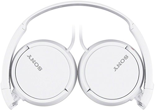 Sony MDR-ZX110A On Ear Stereo Wired Headphones (White), Without Mic - Image 4