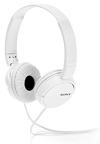 Sony MDR-ZX110A On Ear Stereo Wired Headphones (White), Without Mic - Image 5