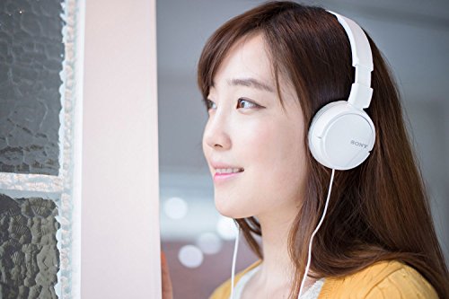 Sony MDR-ZX110A On Ear Stereo Wired Headphones (White), Without Mic - Image 7