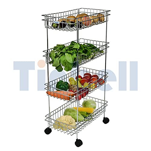 Kitchen Trolley Portable Modern Rack