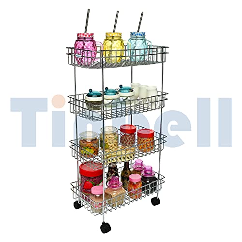 Kitchen Trolley Portable Modern Rack
