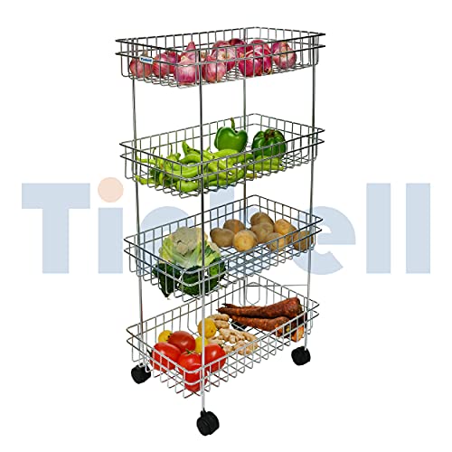Kitchen Trolley Portable Modern Rack
