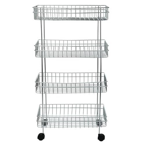 Kitchen Trolley Portable Modern Rack