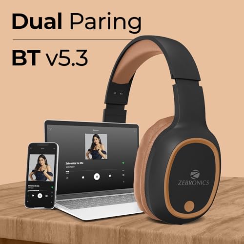 ZEBRONICS Thunder Wireless Headphones, BT