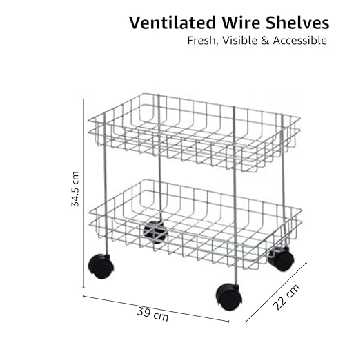 Amazon Brand - Solimo 2-Tier