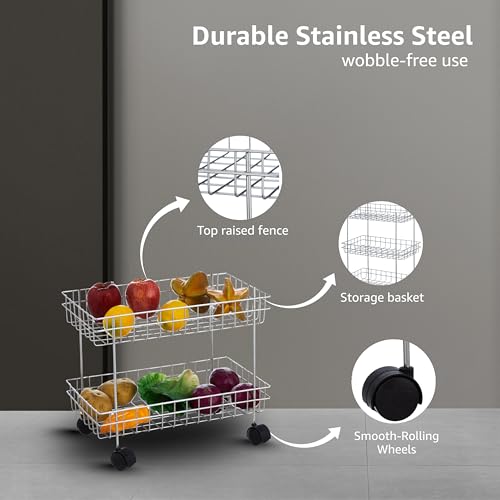 Amazon Brand - Solimo 2-Tier