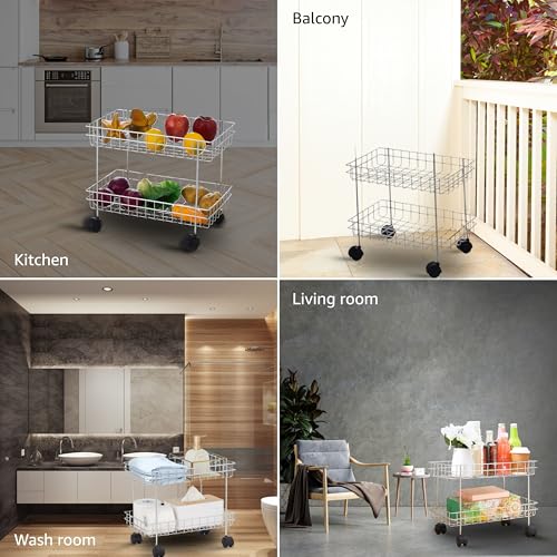 Amazon Brand - Solimo 2-Tier