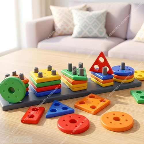 Kids Mandi® Geometric Shape Sorter