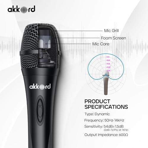 Akkord Wired Handheld Microphone