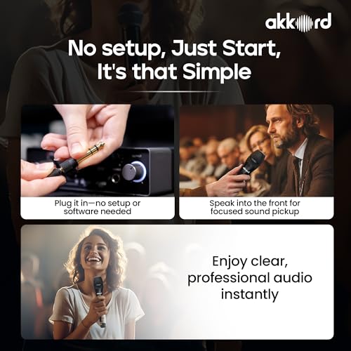 Akkord Wired Handheld Microphone