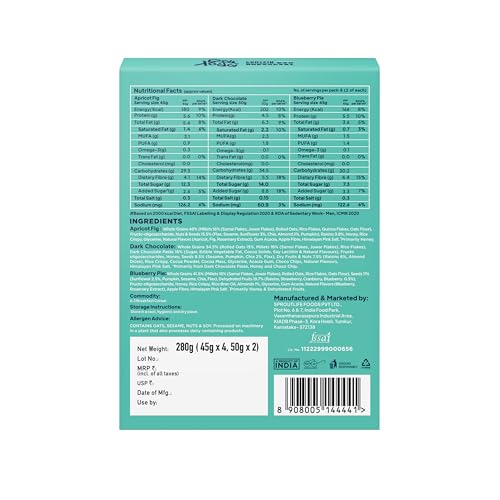 Yogabar Protein Bar Combo, 16