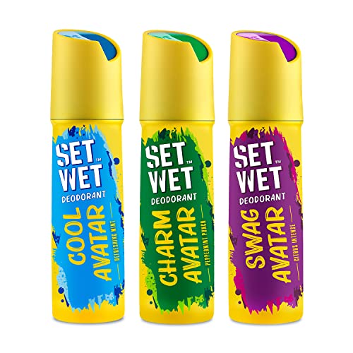 SET WET Deodorant Spray Perfume
