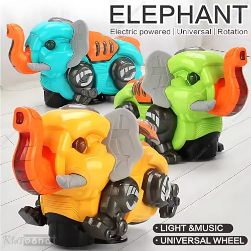 Kids Mandi Musical Elephant Toy