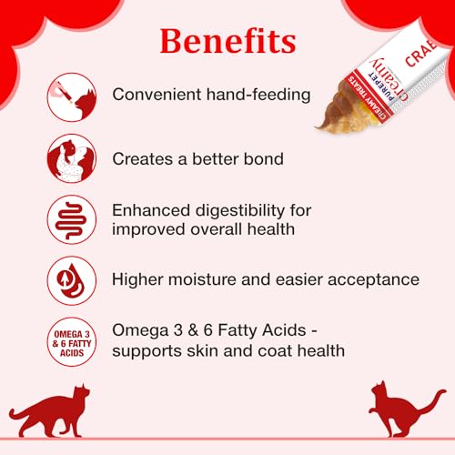 PurepetCreamy Cat lickable Treats, Crab