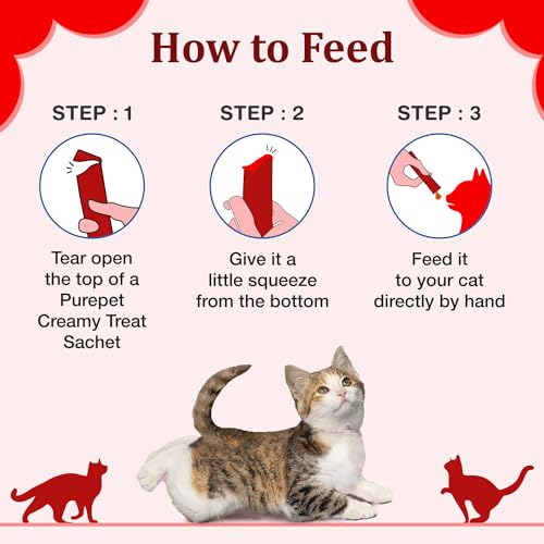 PurepetCreamy Cat lickable Treats, Crab