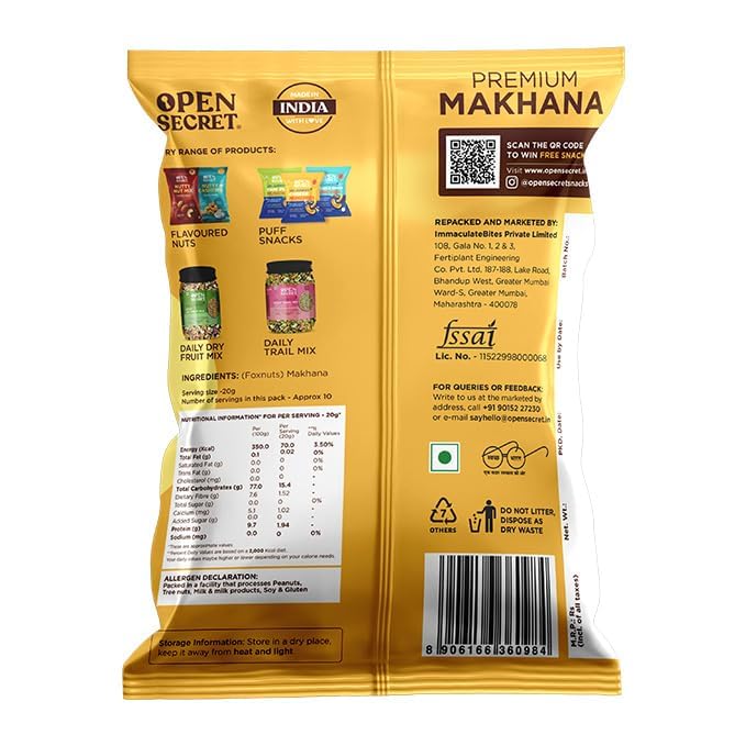 Open Secret Makhana | 200g