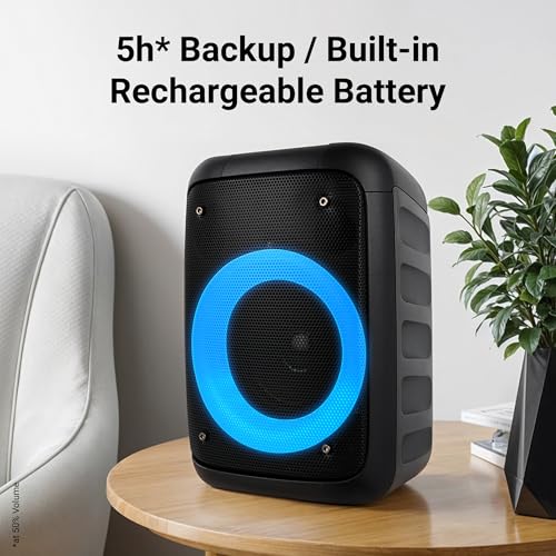 ZEBRONICS 20W Portable Bluetooth Speaker