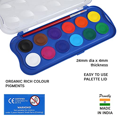 DOMS Non-Toxic 23mm Water Colour