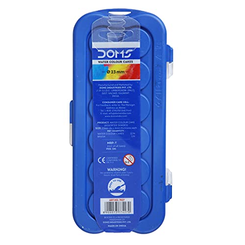 DOMS Non-Toxic 23mm Water Colour