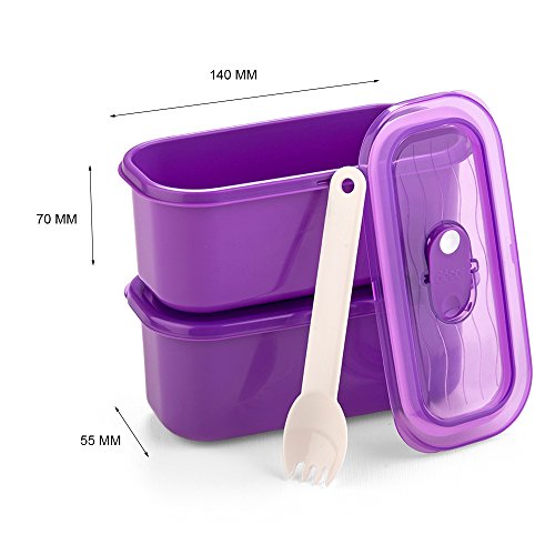 Décor Realseal Big Executive Lunchbox Combo Pack, 2 Pcs - Image 2