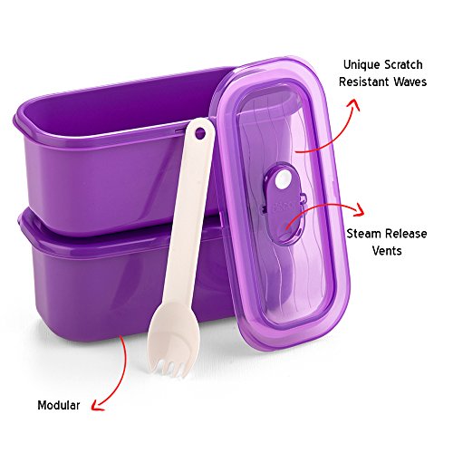 Décor Realseal Big Executive Lunchbox Combo Pack, 2 Pcs - Image 3