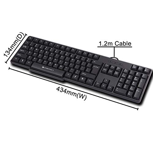 Zebronics Wired Keyboard and Mouse