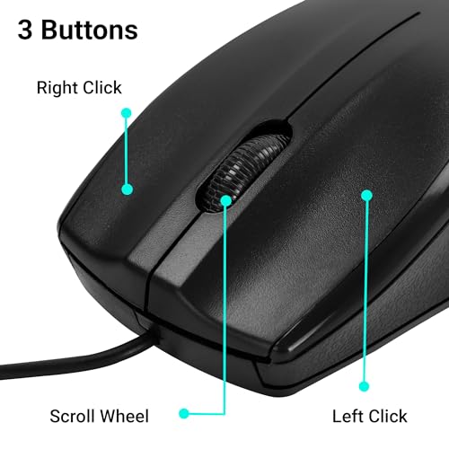 Zebronics Wired Keyboard and Mouse