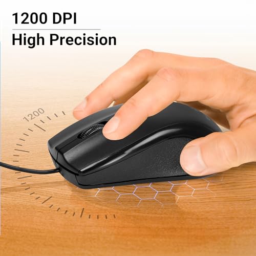 Zebronics Wired Keyboard and Mouse