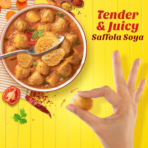 Saffola Soya Chunks, Tender & Juicy, 53% Protein, 1kg - Image 4