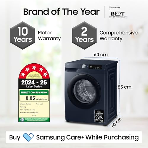 Samsung 12 kg, 5star, AI
