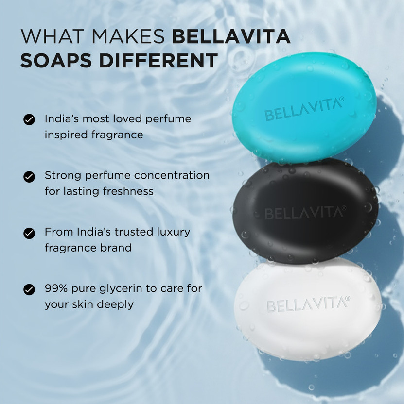 BELLAVITA Perfumed Bathing Soap Bar