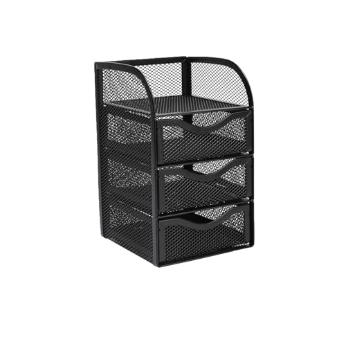 Neomate 3-Drawer Metal Mesh Mini