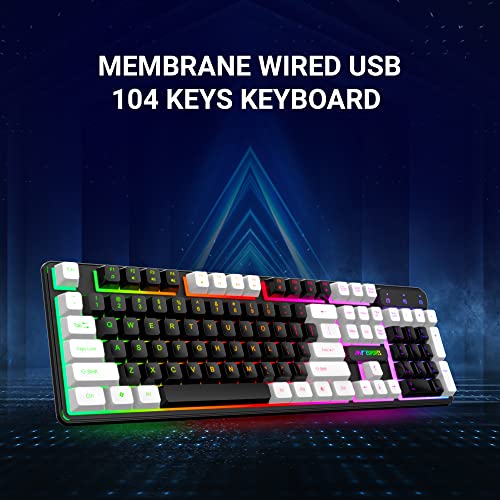 Ant Esports KM1400 Pro Backlit Membrane Gaming Keyboard - Image 6