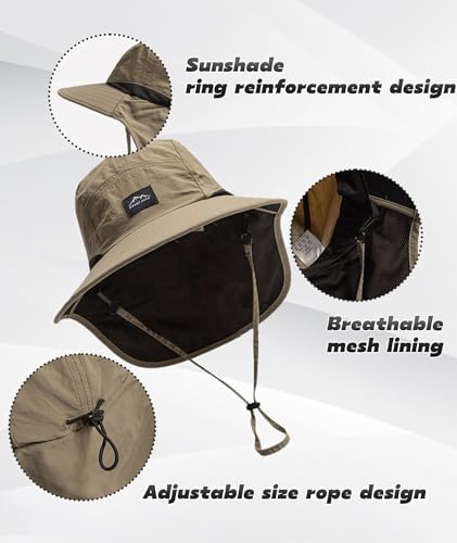Sun Protection Cap for Men