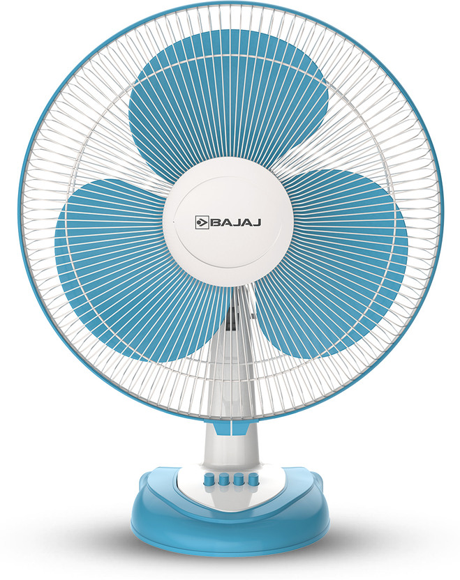 BAJAJ Crest Neo with 2 Year Warranty 400 mm Table Fan (Fiji Blue ...more