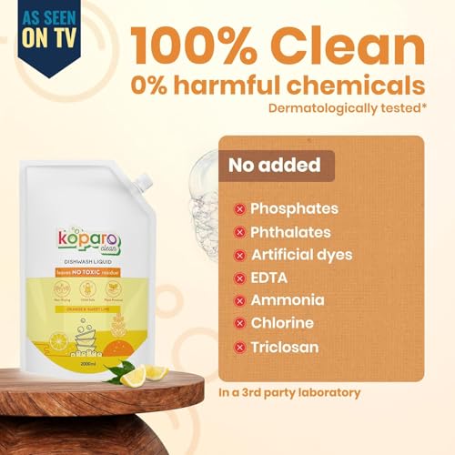 Koparo Organic Dishwash Liquid