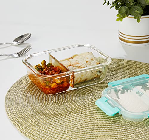 Solimo Microwave Safe Two Compartment