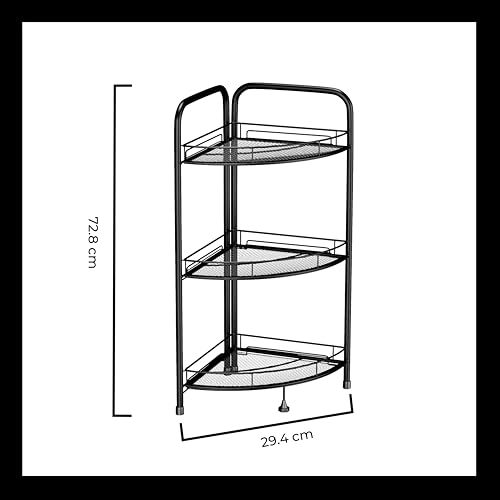 Lifelong 3-Tier Corner Shelf Rack