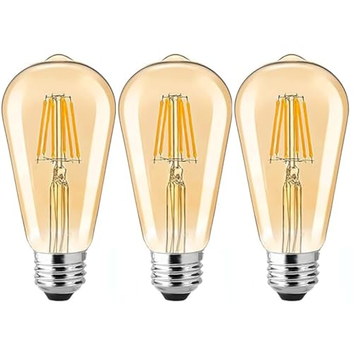 Edison Tungsten Filament Antique Glass