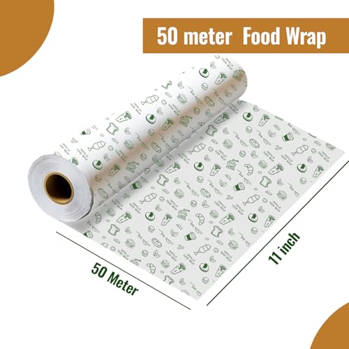 Food Wrapping Paper Roll 50