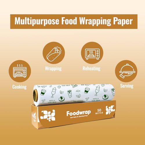 Food Wrapping Paper Roll 50