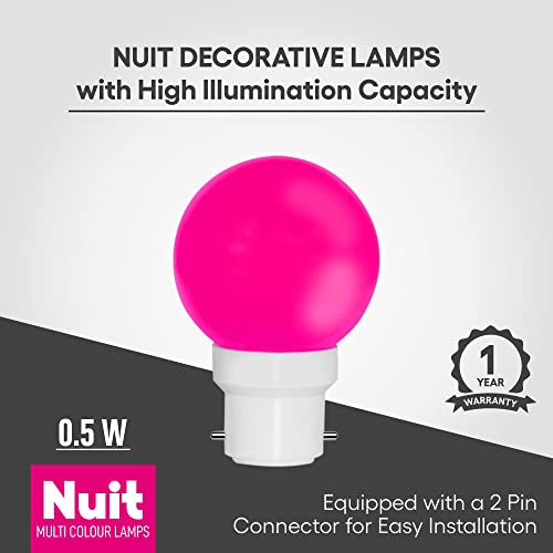 FYBROS Nuit-Lamp Pink 0.5 Watt